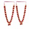 Varmala Wedding Garland Artificial Velvet Milni Haar for Bride & Groom, Indian Wedding Jaimala, Nikah Reception Ceremony, Idol & Photo Decor